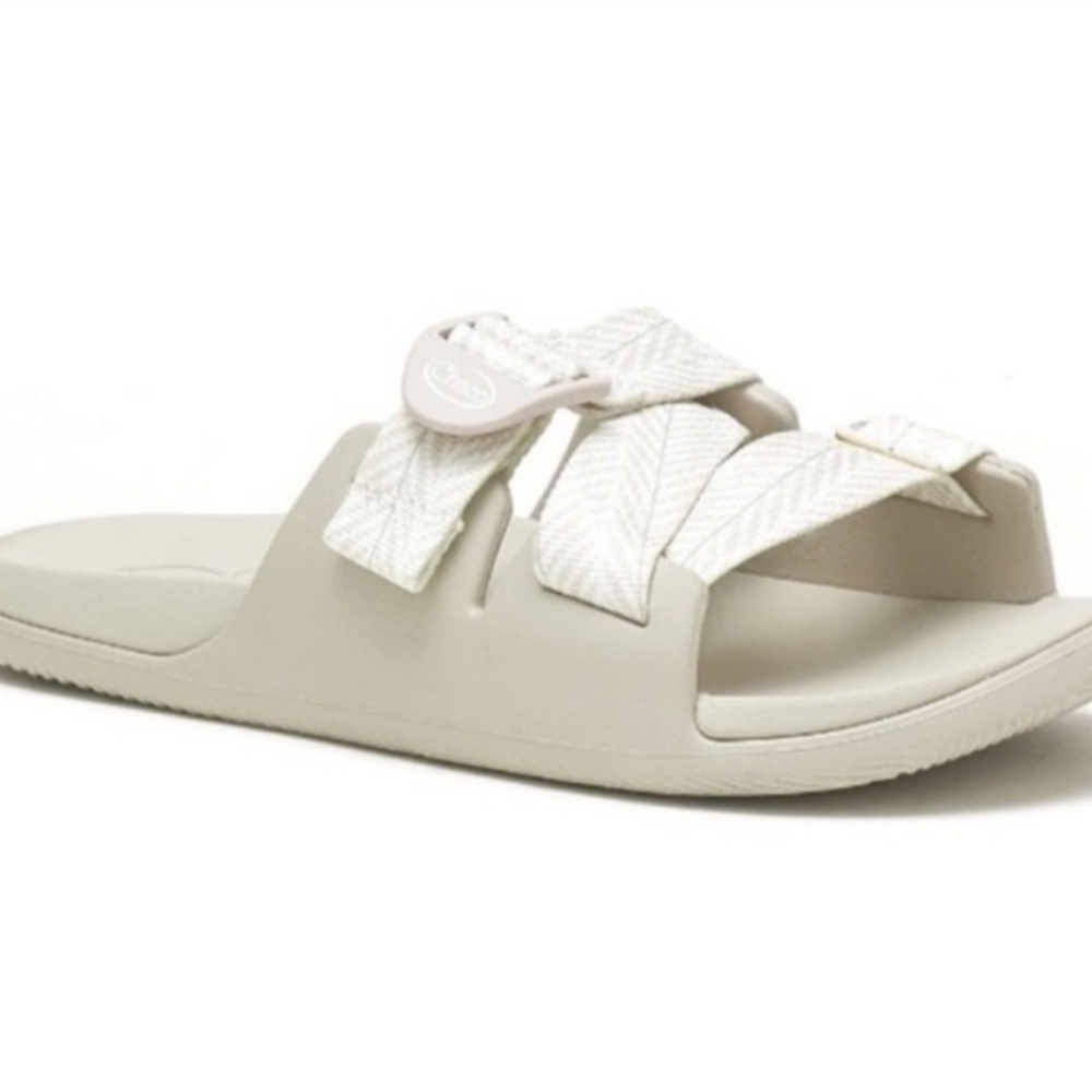 Chaco Chillos Slide Women Bracken White